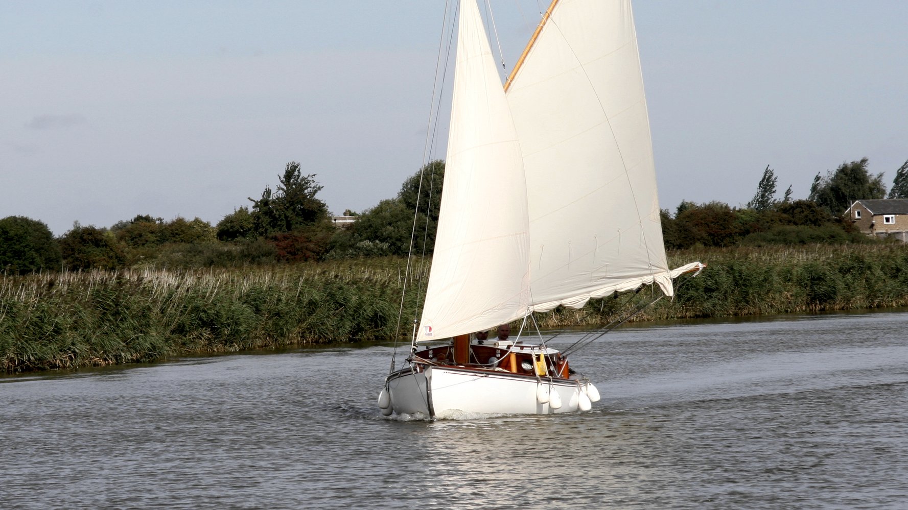 A Classic Norfolk Broads Sailing Yacht