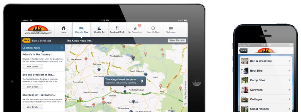 The Norfolk Broads App on iPhone & iPad